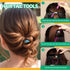 YGDZ Elastic Hair Bands 1500pcs Rubber Bands 80pcs Cotton Toddler Hair Ties Colorful Holders