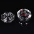 Karlash Nail Art Acrylic Liquid Powder Dappen Dish, Clear Glass Crystal Cup Glassware Tools (Pack of 2)