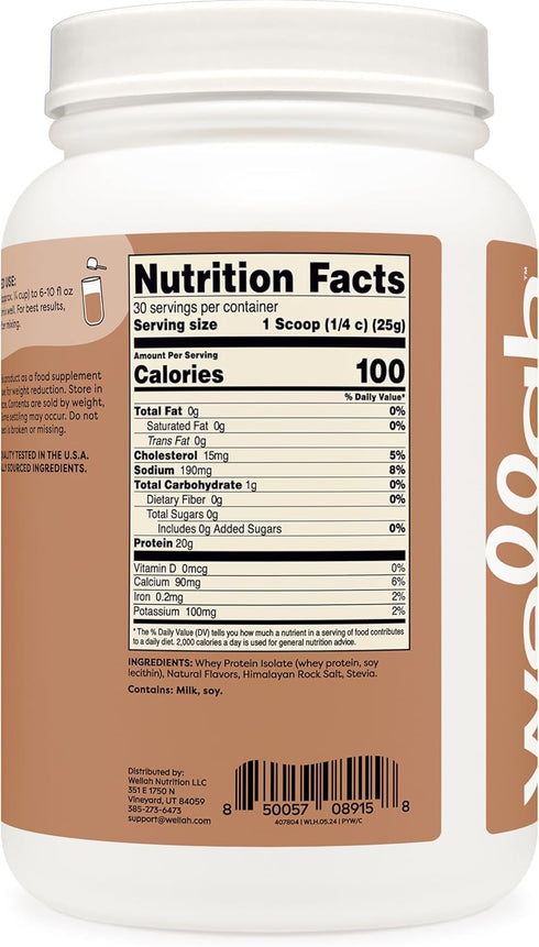 Protein Your Whey, 30 Servings, Coconut Flavored, Whey Protein Isolate