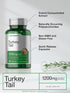 Horbaach Turkey Tail Mushroom Capsules, 1200mg, 120 Count, Non-GMO and Gluten Free Extract
