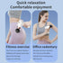 RQH Massage for Back and Neck, Deep Tissue Full Body Massager, Purple Black