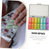 Portable Weekly Medicine Organizer Box Detachable Case Compact Pill Storage Container for Travel and Daily Use