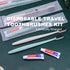Disposable Toothbrushes with Toothpaste, 60 Pack Individually Wrapped Travel Toothbrushes Kit in Bulk