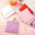 BBTO 15 Pcs Lambskin Small Waterproof Makeup Bag, No Zipper Self Closing Cosmetic Pouch for Women Travel Storage