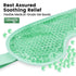 NEWGO Cooling Eye Mask Gel, Cold Eye Mask for Puffy Eyes, Eye Ice Pack for Stress Relief - Green