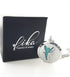 FIKA Tinkerbell Air Freshener Diffuser Necklace Locket, Aromatherapy Essential Oil, Great for Travel Pads