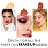 Profusion Cosmetics Pointed Crease Eyeshadow Brush, Soft Synthetic Blending for Small Crease Eyebrow, Flawless Makeup