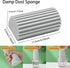 KYHYFJMD 4 Pack Damp Clean Duster Sponge Household Cleaning Sponges Reusable Dusting Sponge for Brushing Blind Glass