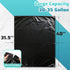 Zokaitwy 30-35 100 Count, 21 30-35 Packing Gallon Trash Bags Micron HDPE, Durable & Tear-Resistant Trash Can Liners