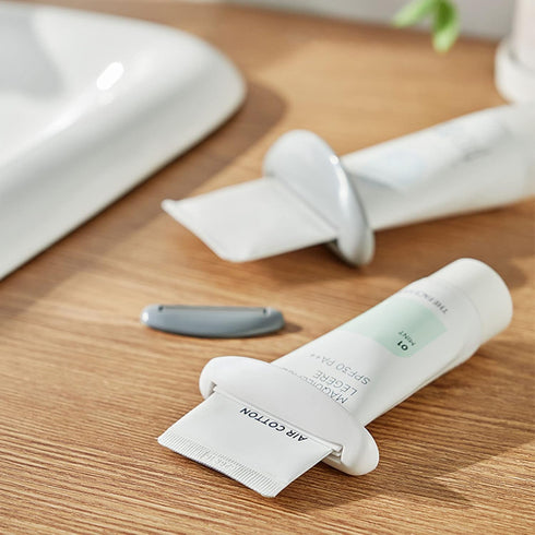 Toothpaste Clips - Arobor Home MXY Tubular Clips, Multi-Purpose Tube Squeezer Cleanser Clip, 3 Sizes