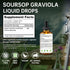 Mineral Supplements Soursop Graviola Leaf Extract Liquid Drop Plus Pure Botanical for Cell Support, Zzz & Antioxidant - Soursop Bitters Liquid, 2-4 Month Supply, 2 Fl Oz