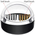 Nail Art Cleaner Tool Case with Steel Wire Brush and Nylon Brush for Cleaning Nail Drill Bits, Removable, Washable,