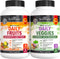 Daily Fruits and Vegetables Supplement for Adults - Super Fruit and Veggies