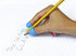 Pencil Grip The Writing CLAW, Medium Size Pack, Blue and Red Grips, Set of 36 - TPG-21236