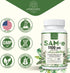 1100mg SAM-e (S-Adenosyl-L-Methionine) Supplement - Highest Concentration of Active S,S Form Same for Mood, Joint &