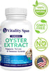Oyster Extract - Pure, Highly Concentrated Supplement for Men & Women, 500 mg, 60 Veg Capsules - Energy & Immune Boost
