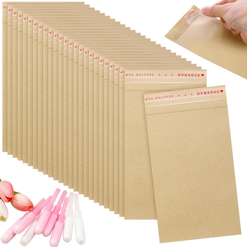 200 Pcs Tampons Disposal Bags - Bulk Feminine Hygiene Disposal Bags with Self Adhesive for Women, 5.91" x 3.15"