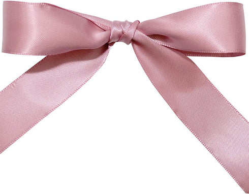 Morex Ribbon Double Face Satin Ribbon, 7/8" X 50 YD Rosy Mauve for Gift Wrapping