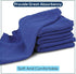 Simpli-Magic Premium Shop Towels 14”x12”, Commercial Grade Blue, 50 Pack