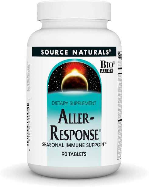 Source Naturals Aller-Response, Seasonal Immune Support, 90 Tablets