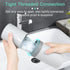 Travel Toothbrush Holder, Large Portable Toothbrush Cup Case for Business Trip, Camping, School - Gray
