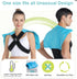 Relief Expert Extra Large Back Ice Pack (13”x21”), Reusable Ice Wrap for Back Pain Relief, Cold Compress Therapy