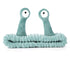 Face Wash Headband, Cute Cartoon Palm and Snail Spa Hair Bands, Elastic Coral Fleece for Women Skincare.