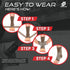 Sleeve Stars Ankle Support for Ligament Damage & Sprained Ankle - Pain Relief Brace for Women & Men (Single/Mocha Brown)