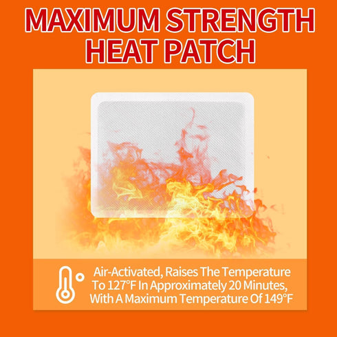 Packs, 20 Packs Heat Patches for Menstrual Cramp Relief, Adhesive Heating Patches for Period Cramps, Portable Instant
