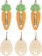 Hubaltuye 6 Pack Easter Money Holder, Easter Bunny Money Holder With Carrot And