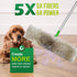 YHOVID (60 Count) XL Heavy Duty Dry Sweeping Cloths Compatible with Sweeper Mop, Microfiber Duster Mop Pads Refills