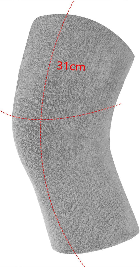 Holiberty Thermal Knee Braces Women Men Elastic Arthritis Knee Compression Sleeve Ski Cycling Leg Warmers Knee Support