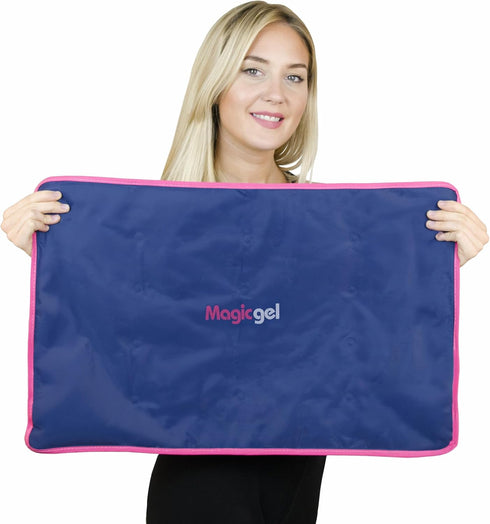 Extra Large & Reusable Ice Pack (15 x 23.5 inches, XL) for Maximum Pain Relief from Injuries, Swelling, Bruises
