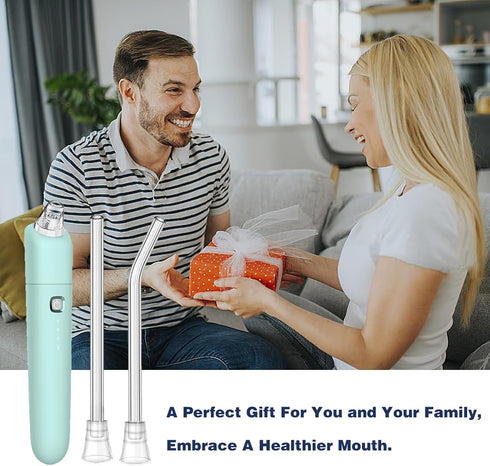 Electronic Tonsil Stone Remover Vacuum Kit with 3 Suction Modes, Oral Lamp, Irrigator, 5X Mirror, Instant Suction Tool