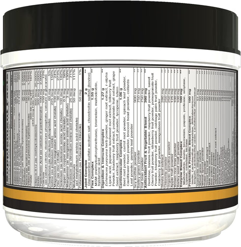 CONTROLLED LABS Orange Triad Plus Greens Sports Supplement for Men and Women, 30 Servings, Iron Free