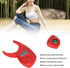 Body Fat Caliper, Accu Measure Fat Calipers for Subcutaneous Fat Measurement, Fitness Enthusiasts, Red