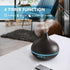 Diffusers for Essential Oils Large Room, 550ml with Remote Control, Ultrasonic Oil Diffuser with Timer