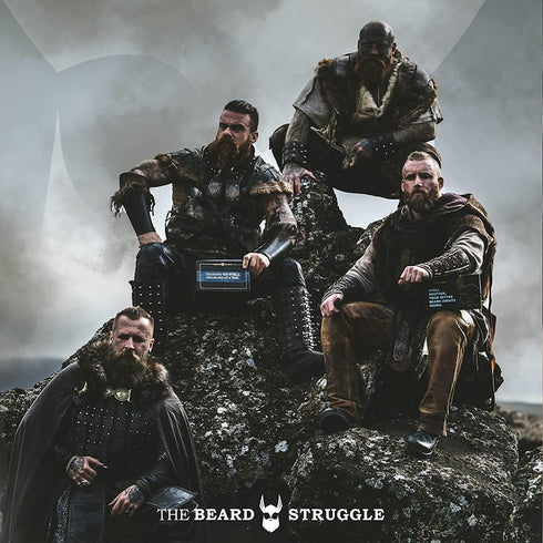 The Beard Struggle Night Liquid Elixir Beard Oil 1 Fl oz - Silver Collection, Alfheim's Forests for Softening & Growth