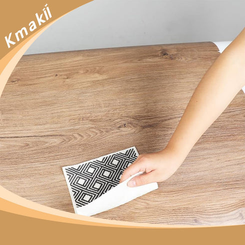 KMAKII 5 Pack Swedish Dishcloths - Black & White, Reusable Absorbent Sponge Cleaning Cloths for Kitchen and Counters