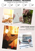 AEZUNI Oversized Reading Glasses for Women, Large Readers 0 1.0 1.25 1.5 1.75 2.0 2.25 2.5 2.75 3.0 3.5 4.0 5.0 6.0