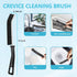 SUCEXIFY 9PCS Crevice Cleaning Brush, Hard Bristle Scrub Brushes Tools for Deep Cleaning Gap, Multifunctional Grout
