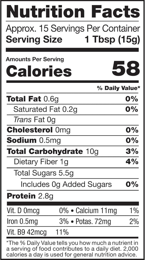 Sunfood Superfoods Raw Wild-Crafted Bee Pollen - 100% Raw Supplement, 8 Oz Bag for Natural Health
