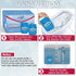 KIISIISO Toilet Bowl Cleaners, 6 Bottles PACK, Automatic Long-Lasting Toilet Bowl Cleaner Tablets for About 6 Months'