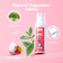 NOHOO Kids Foam Toothpaste with Fruit Flavor,Fluoride Free Natural Formul, Foam Toothpaste for Electric Toothbrush,Suitable for Toddler's Oral Cleaning and Cavity Prevention (2PCS Strawberry)
