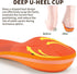 STSVZORR High Arch Support Insert for Plantar Fasciitis, Flat Foot Orthopedic Pain Relief Insole for Men and Women,