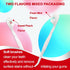 JOUGE Set 24pcs (24) Mini Disposable Toothbrush Travel Toothbrushes with Toothpaste Toothpick Tongue Scraper Portable