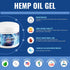 Hemp Gel Cryotherapy - High Strength Hemp Oil Formula for Soothe Feet, Knees, Back, Shoulders - Made in USA