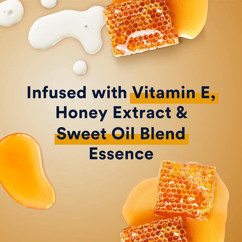 Suave Moisturizing Body Wash with Milk & Honey and Vitamin E Extract, No Parabens, 18 Oz Pack of 6