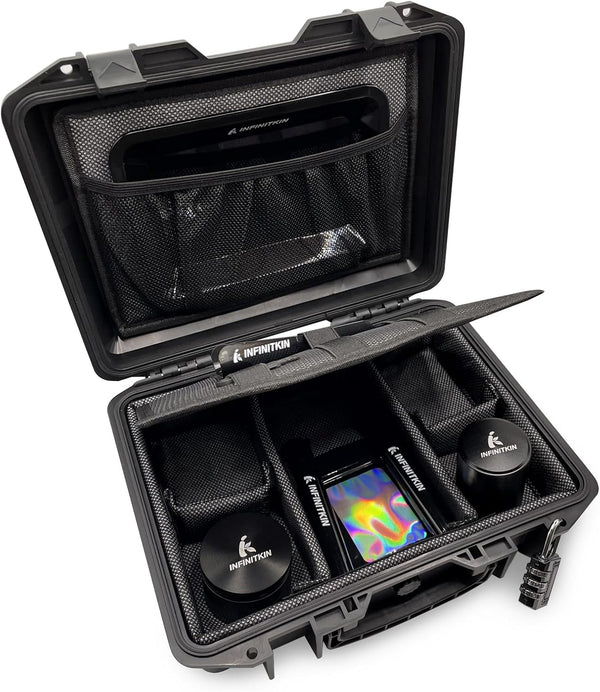 Large Smell Proof Box with Combination Lock, Waterproof, Dust Proof, Durable Stash Box for Travel and Home