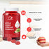 RTMGOB Gummy, B12, 1000 Supplement-60 Gummies Apple Cider Vinegar Vitamin mg, Apple Flavor, Vegan, Non-GMO, Gluten Free